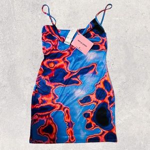 Heat Lamp Mini Dress- Size XL